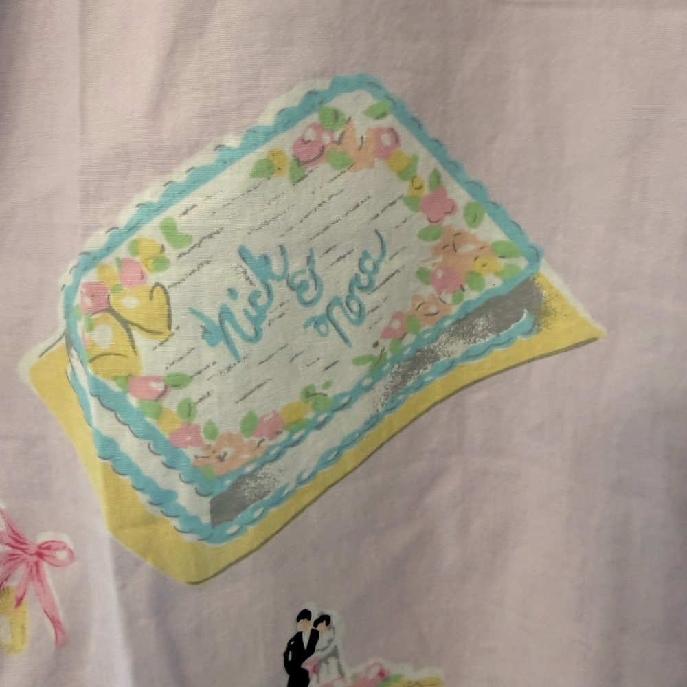 Nick & Nora Lavender Bridal Print Pajama Pants - Picture 5 of 8